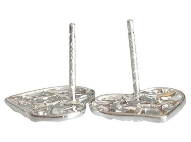 Orecchini a forma di cuore Olive Leaf di Paloma Picasso di Tiffany & Co. Argento - vista 4