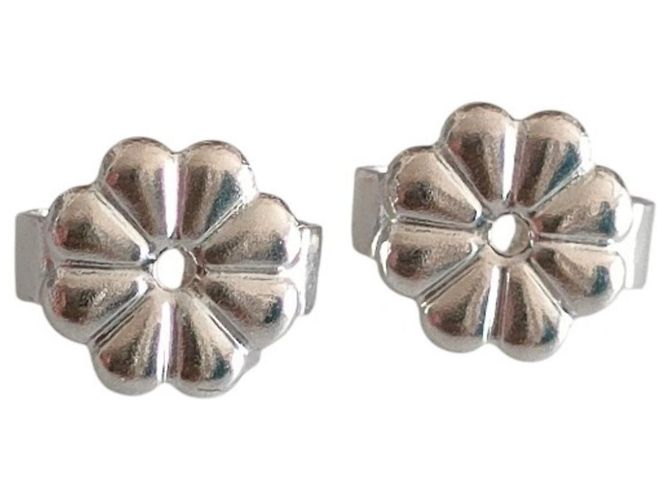 Orecchini a forma di cuore Olive Leaf di Paloma Picasso di Tiffany & Co. Argento - vista 6
