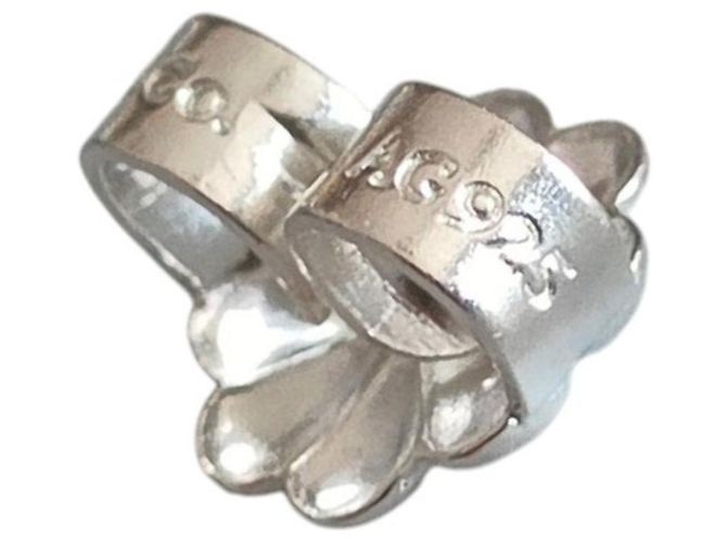 Orecchini a forma di cuore Olive Leaf di Paloma Picasso di Tiffany & Co. Argento - vista 7
