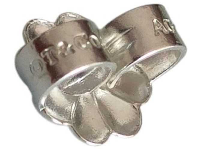 Orecchini a forma di cuore Olive Leaf di Paloma Picasso di Tiffany & Co. Argento - vista 8