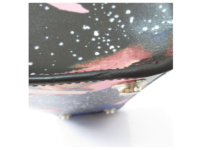 Borsa Louis Vuitton City Steamer Mini Splash 2 in 1 Nero Multicolore - vista 19