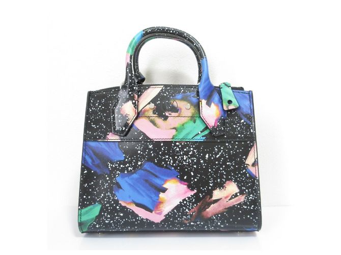 Borsa Louis Vuitton City Steamer Mini Splash 2 in 1 Nero Multicolore - vista 2