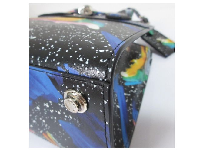 Borsa Louis Vuitton City Steamer Mini Splash 2 in 1 Nero Multicolore - vista 5