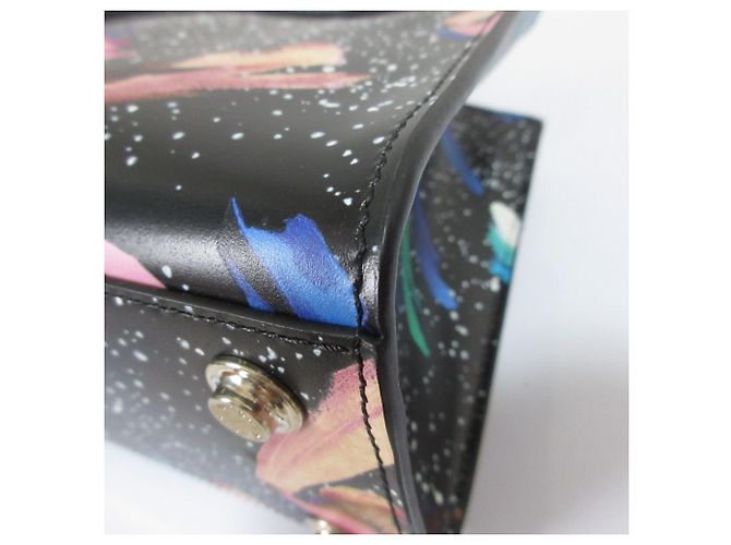 Borsa Louis Vuitton City Steamer Mini Splash 2 in 1 Nero Multicolore - vista 7