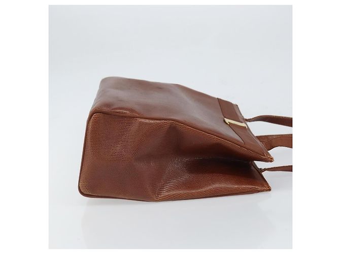 Borsa Vala in pelle Salvatore Ferragamo Marrone - vista 3