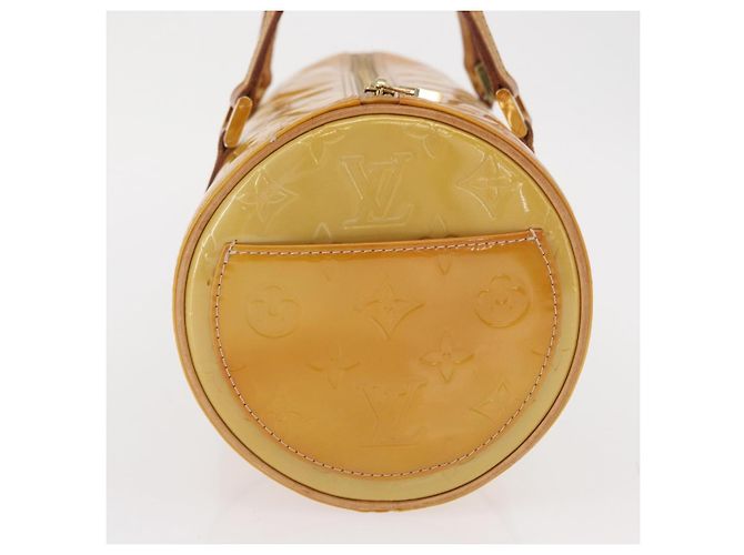 Borsa Bedford Louis Vuitton Monogram Vernis Giallo - vista 4