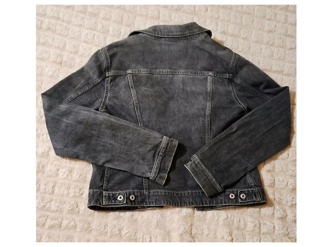 Graue Diesel Jeansjacke - Ansicht 14