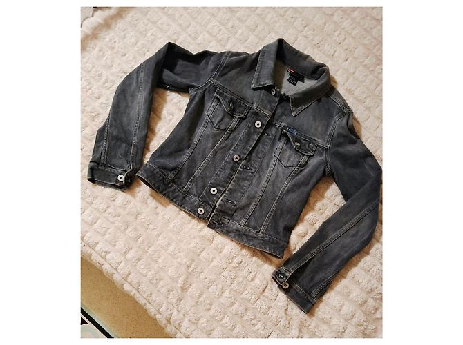 Graue Diesel Jeansjacke - Ansicht 4