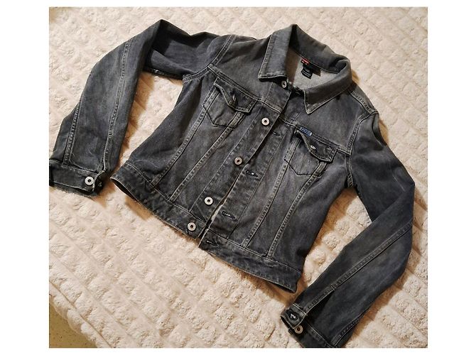 Graue Diesel Jeansjacke - Ansicht 5