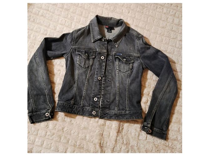 Graue Diesel Jeansjacke - Ansicht 6
