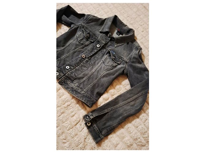 Graue Diesel Jeansjacke - Ansicht 7