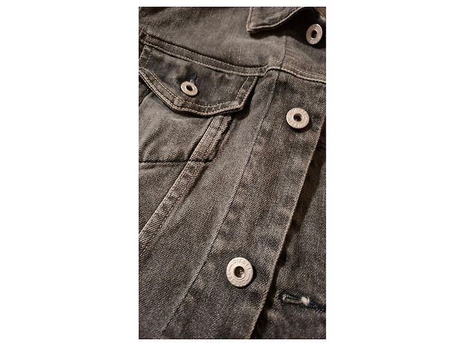 Graue Diesel Jeansjacke - Ansicht 8