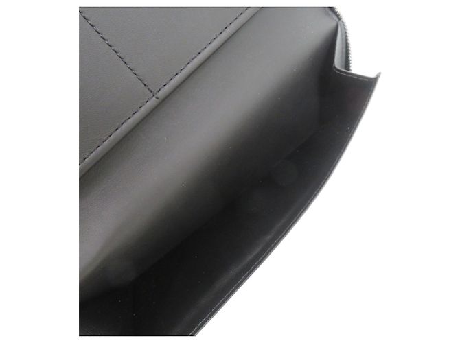 Louis Vuitton Zippy Wallet in Black Shadow Leather - view 8