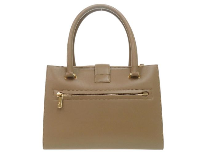 Borsa a mano Salvatore Ferragamo in pelle marrone rossa Rosso - vista 2
