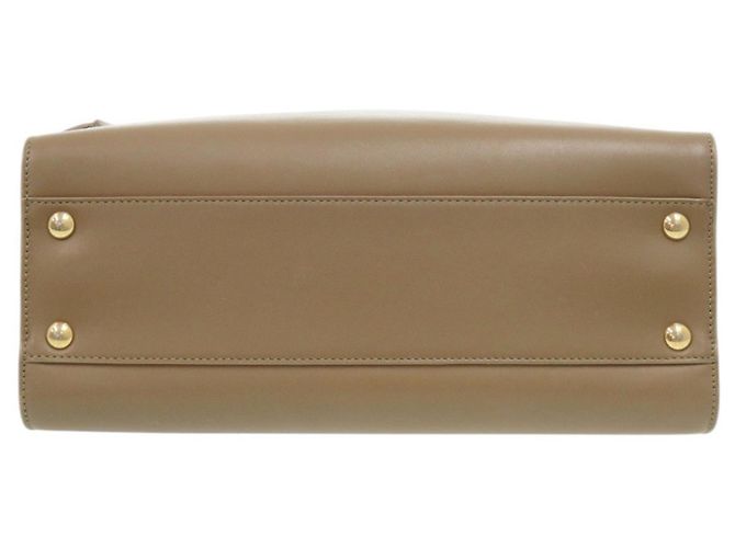 Borsa a mano Salvatore Ferragamo in pelle marrone rossa Rosso - vista 3