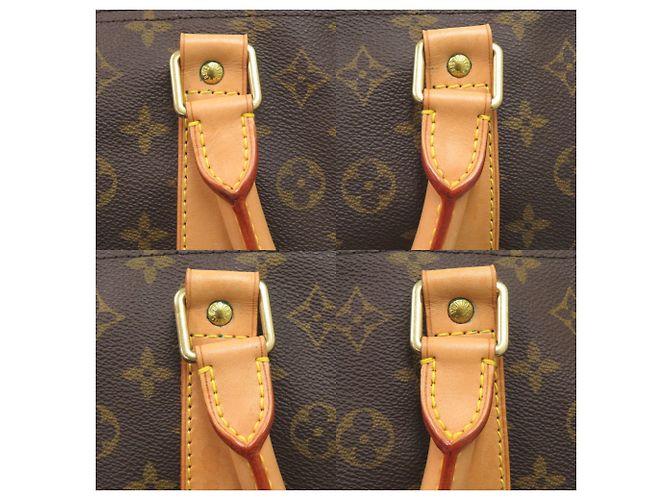Borsa Boston Keepall 60 Monogram Louis Vuitton Marrone Monogramma - vista 7