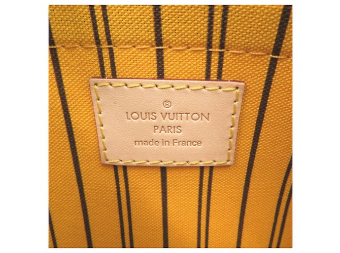 Louis Vuitton Neverfull Pouch in Mimosa - view 6