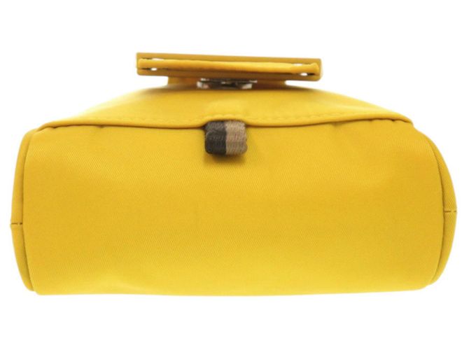 Pochette per telefono Fendi Baguette Giallo - vista 3