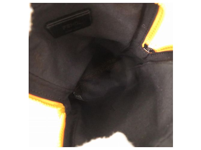 Pochette per telefono Fendi Baguette Giallo - vista 6