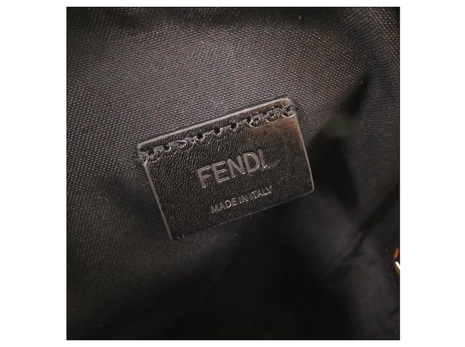 Pochette per telefono Fendi Baguette Giallo - vista 7