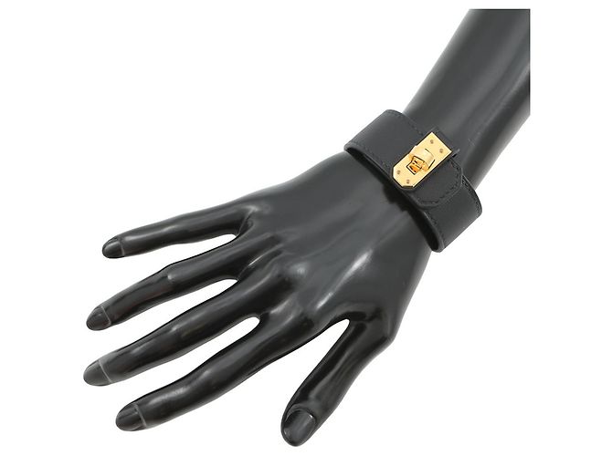 Bracelet Hermès Kelly Twist, PM Noir - vue 4