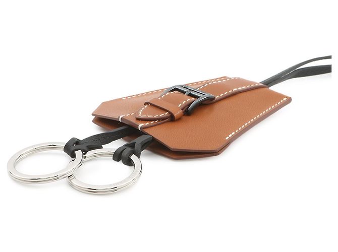 Collana Lunga Fauve all'Uncinetto Hermès Rosso - vista 2