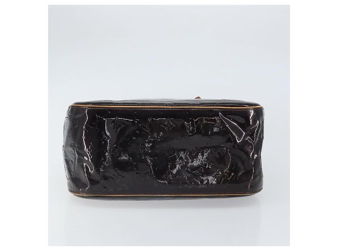 LOUIS VUITTON Borsa a Mano Summit Drive Monogram Vernis Amarante M93516 Auth BA10179 Bordò - vista 5