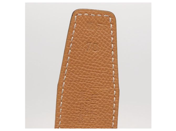 Hermès Cintura HERMES Constance in pelle 25,6"" - E27,6"" 2 pezzi Nero Auth am10603 - vista 10
