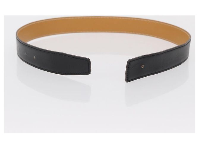 Hermès Cintura HERMES Constance in pelle 25,6"" - E27,6"" 2 pezzi Nero Auth am10603 - vista 11