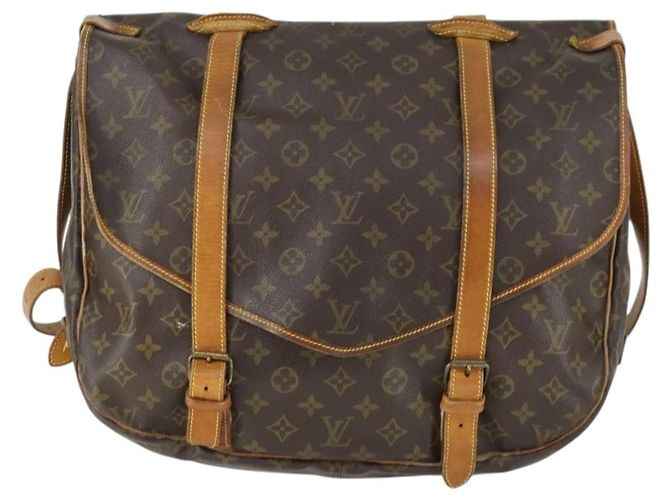 LOUIS VUITTON Borsa a Spalla Monogram Saumur 43 M42252 LV Auth mr1947 Monogramma - vista 13