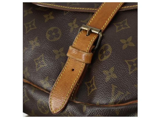 LOUIS VUITTON Borsa a Spalla Monogram Saumur 43 M42252 LV Auth mr1947 Monogramma - vista 21