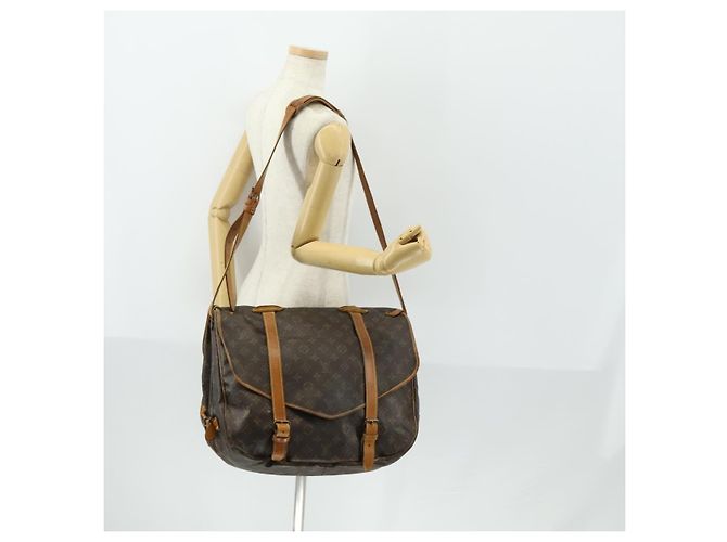 LOUIS VUITTON Borsa a Spalla Monogram Saumur 43 M42252 LV Auth mr1947 Monogramma - vista 28