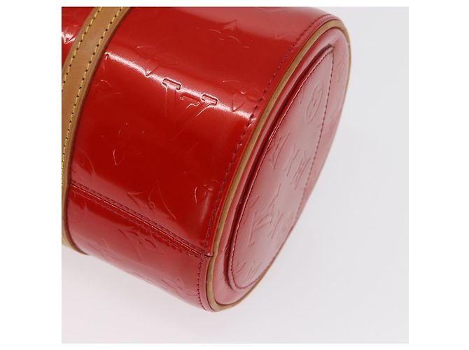 LOUIS VUITTON Borsa a Mano Monogram Vernis Bedford Rossa M91328 LV Auth 165164 Rosso - vista 14