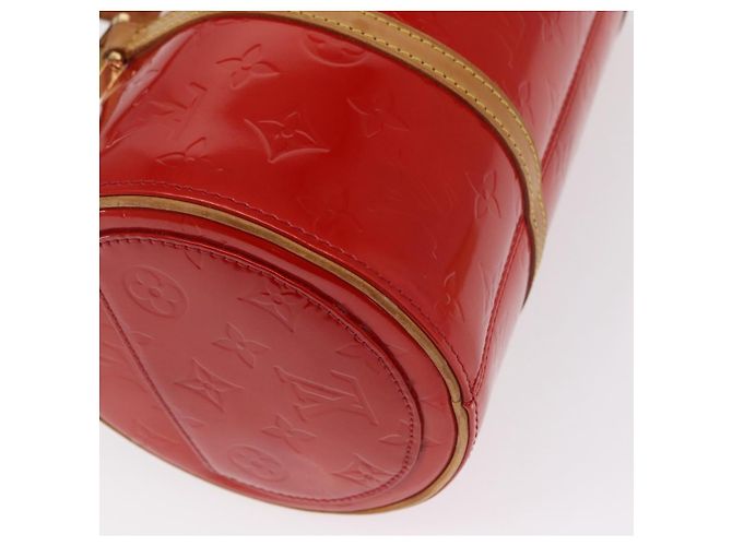 LOUIS VUITTON Borsa a Mano Monogram Vernis Bedford Rossa M91328 LV Auth 165164 Rosso - vista 15