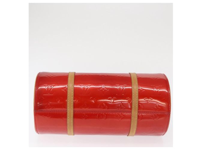 LOUIS VUITTON Borsa a Mano Monogram Vernis Bedford Rossa M91328 LV Auth 165164 Rosso - vista 5