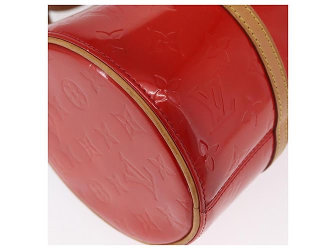 LOUIS VUITTON Borsa a Mano Monogram Vernis Bedford Rossa M91328 LV Auth 165164 Rosso - vista 9