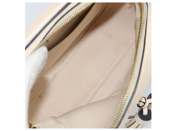 LOUIS VUITTON Borsa a Spalla Monogram Saintonge Bianca M43559 LV Auth 143616 Bianco - vista 11
