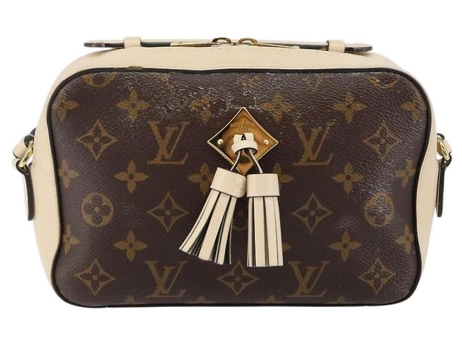 LOUIS VUITTON Borsa a Spalla Monogram Saintonge Bianca M43559 LV Auth 143616 Bianco - vista 13