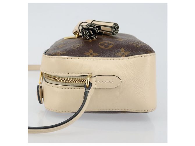 LOUIS VUITTON Borsa a Spalla Monogram Saintonge Bianca M43559 LV Auth 143616 Bianco - vista 4