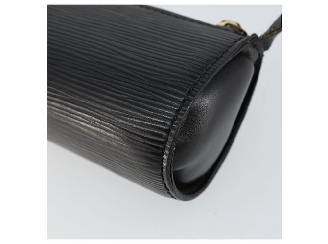 LOUIS VUITTON Pochette Soufflot Epi Nera LV Auth 145034 Nero - vista 15