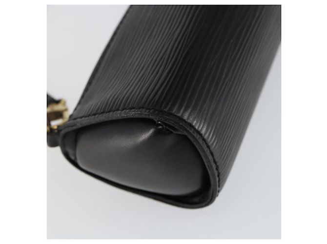 LOUIS VUITTON Pochette Soufflot Epi Nera LV Auth 145034 Nero - vista 16