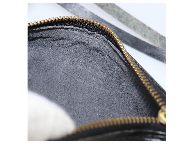 LOUIS VUITTON Pochette Soufflot Epi Nera LV Auth 145034 Nero - vista 18