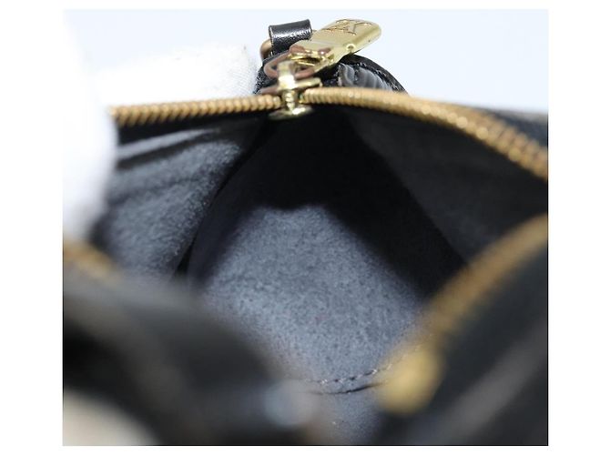 LOUIS VUITTON Pochette Soufflot Epi Nera LV Auth 145034 Nero - vista 19