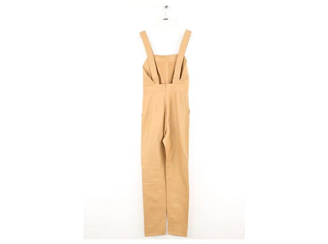 Maison Ullens Mono de cuero beige - vista 3
