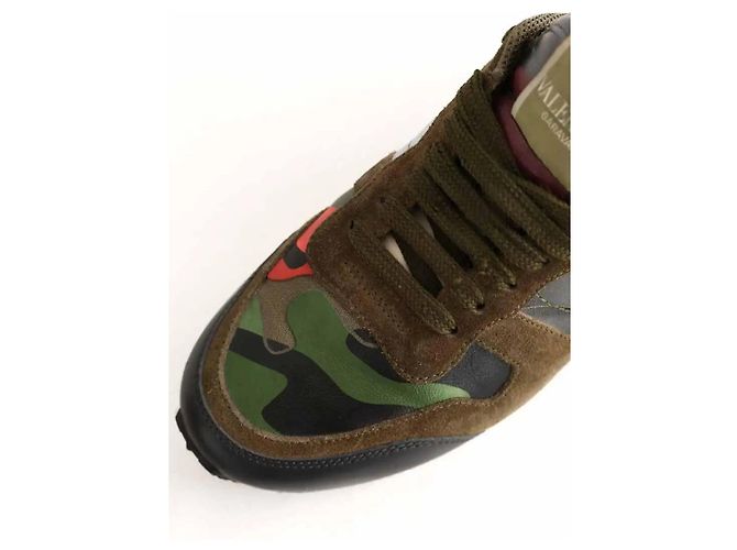 Valentino Sneakers kaki Cachi - vista 4