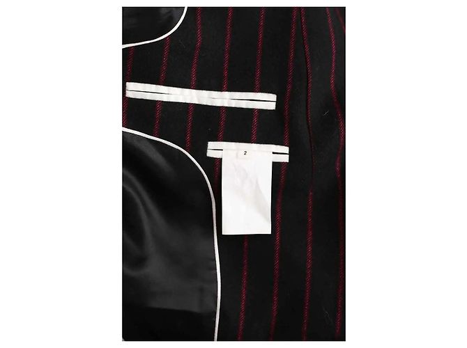 Autre Marque Schwarzer Wollblazer - Ansicht 6