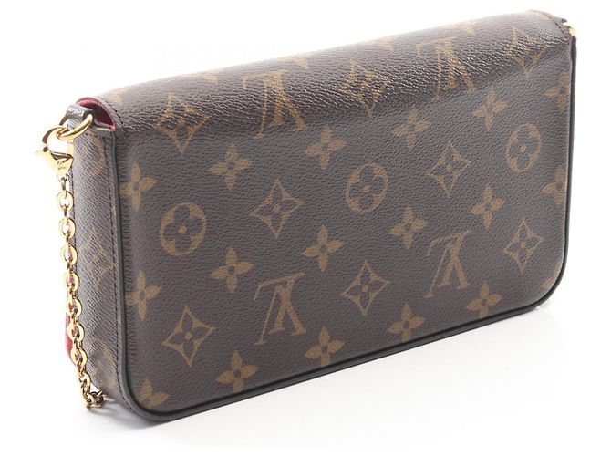 Vivienne Borsa a Spalla Felicie Pochette Louis Vuitton Marrone Multicolore - vista 2