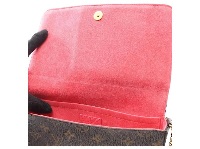 Vivienne Borsa a Spalla Felicie Pochette Louis Vuitton Marrone Multicolore - vista 6