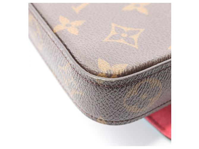 Vivienne Borsa a Spalla Felicie Pochette Louis Vuitton Marrone Multicolore - vista 7