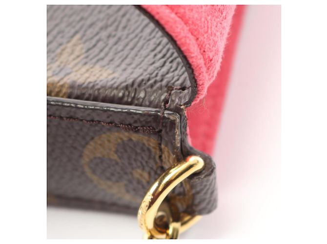 Vivienne Borsa a Spalla Felicie Pochette Louis Vuitton Marrone Multicolore - vista 8